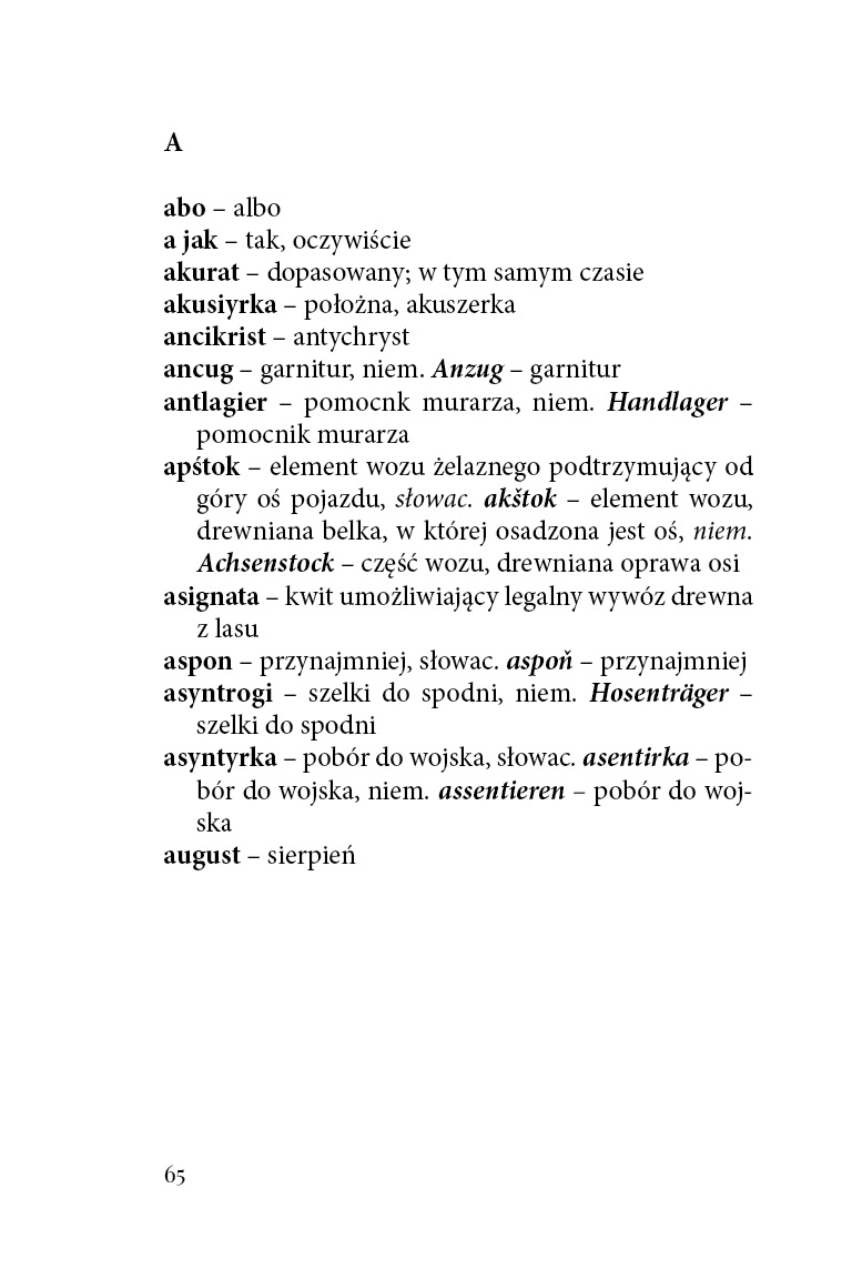 Dursztyn. Spiska gwara i zwyczaje - obrazek 5